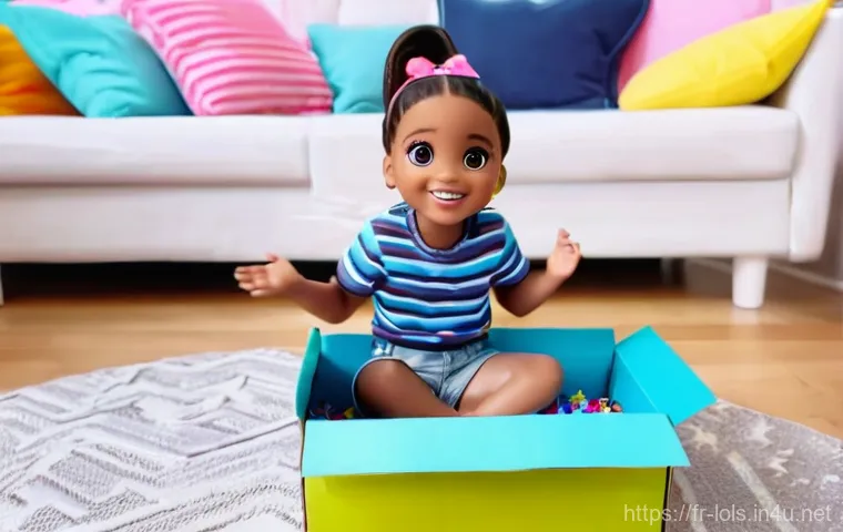 LOL 서프라이즈의 온라인 구매처 비교 - **Prompt 1: The Online LOL Surprise Detective**
    A woman in her late 20s to early 30s, dressed in...