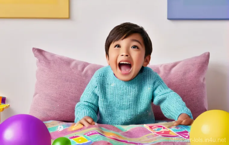 LOL 서프라이즈의 소비자 만족도 상승 요인 - **Prompt 1: The Thrill of Unboxing**
    "A close-up shot of a child's hands, approximately 8-10 yea...