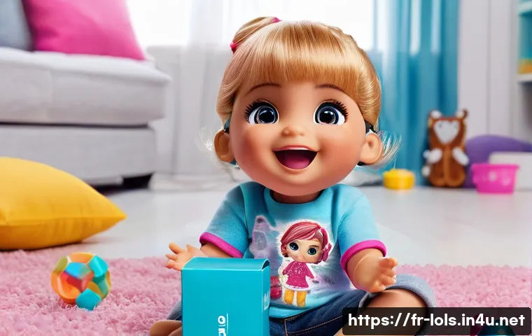 LOL 서프라이즈를 선물로 줄 때 주의점 - **Prompt 1: The Thrill of Unboxing**
    "A vibrant, detailed image of a happy child, approximately ...