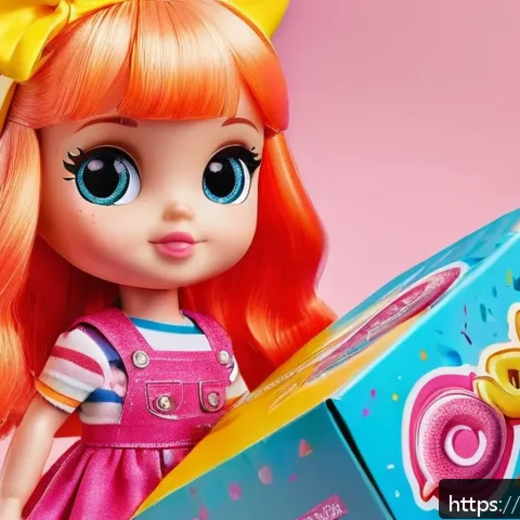 LOL 서프라이즈의 정품 가품 판별법 - A close-up image of an authentic LOL Surprise doll packaging held in hand, showing vibrant colors, p...